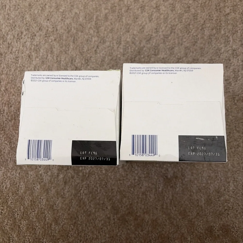 2 X POLIDENT 3 Minute Denture‎ Cleanser Tablets - 120 Count/each EXP 7/2027